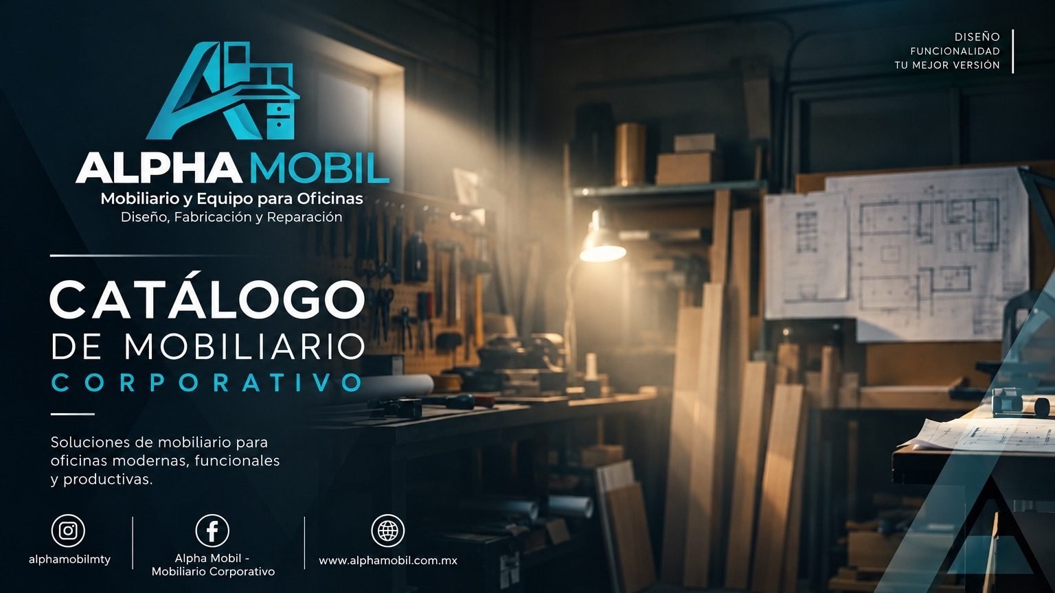 Portada del catálogo ALPHA MOBIL 2026